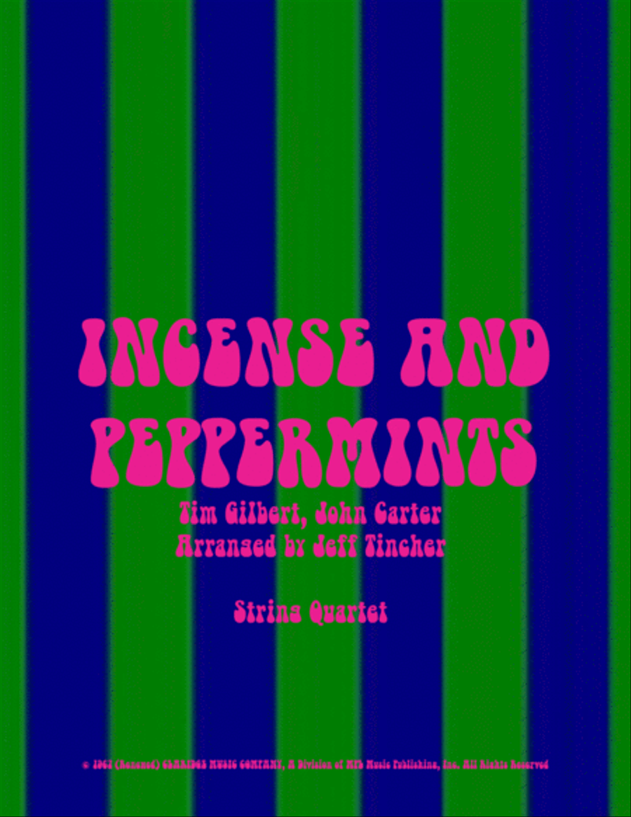 Incense And Peppermints String Quartet scores gallery preview page 1