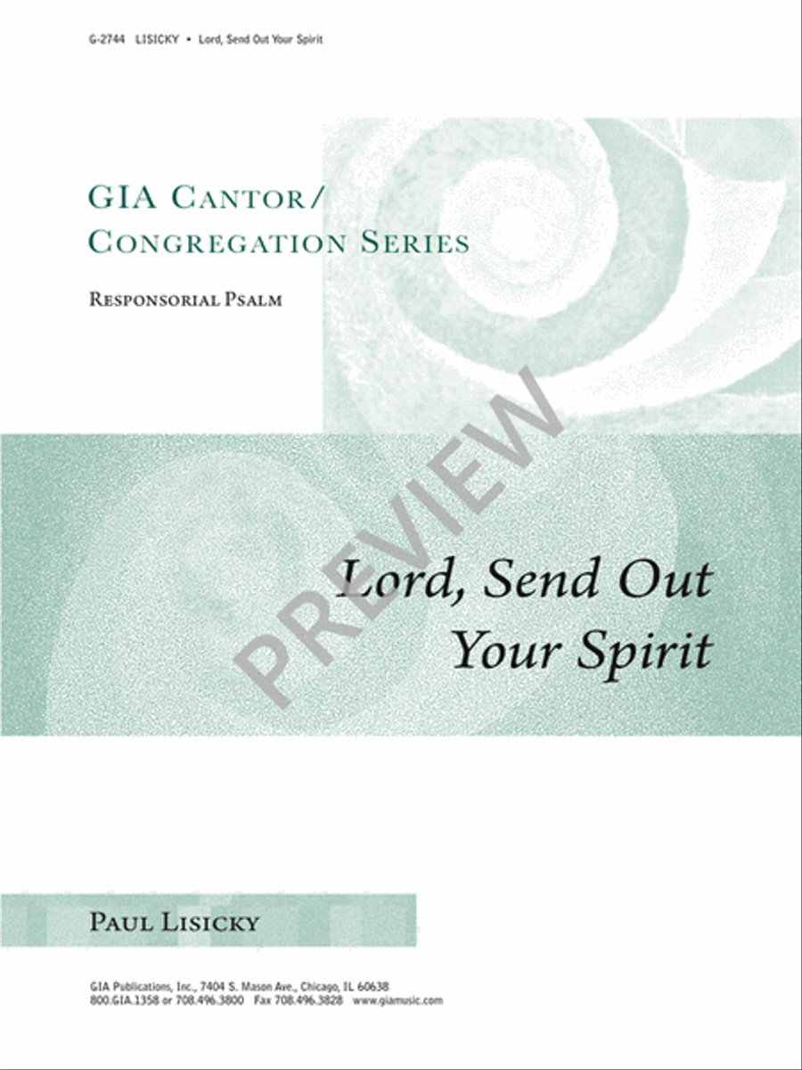 Lord, Send Out Your Spirit