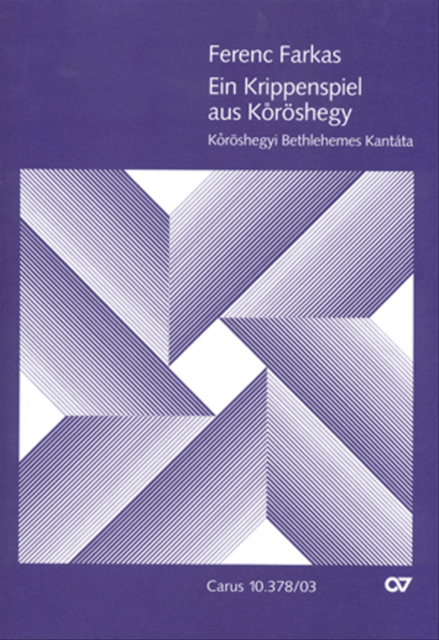 Ein Krippenspiel aus Koroshegy Ein Krippenspiel aus Koroshegy Choir scores gallery preview page 1
