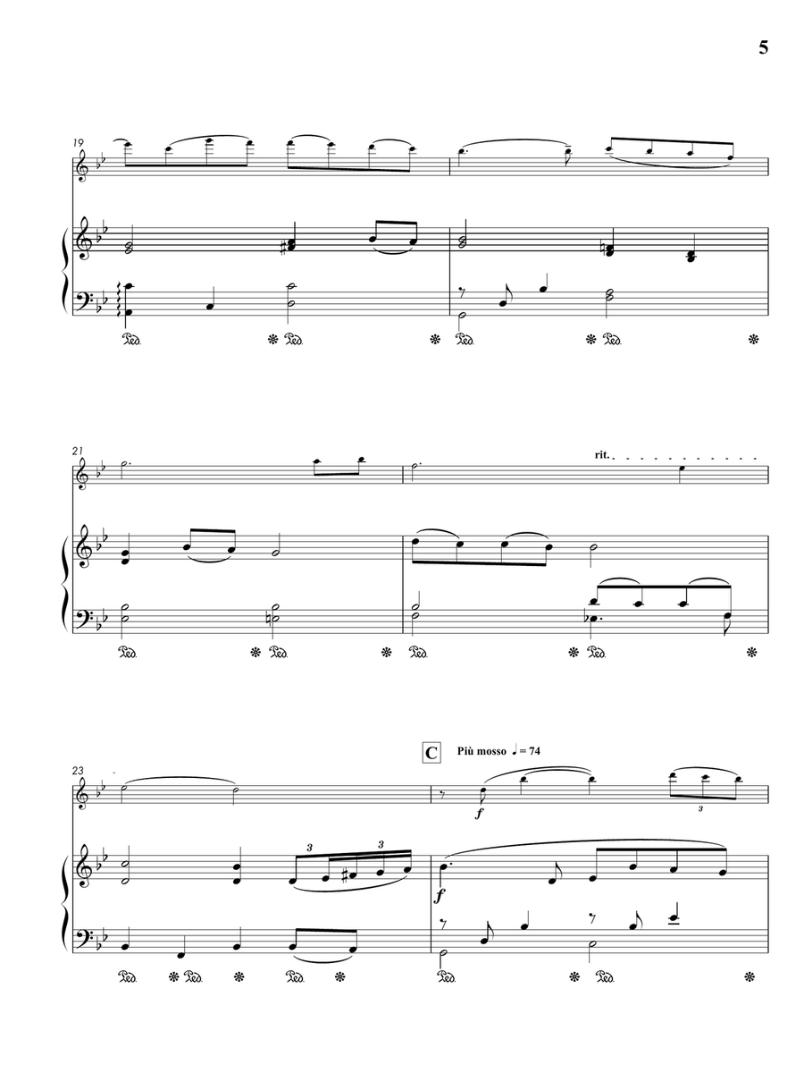 Cinema Paradiso Violin Solo scores gallery preview page 6