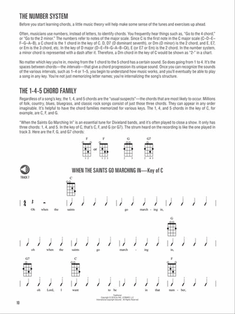 Hal Leonard Tenor Banjo Method Banjo scores gallery preview page 7