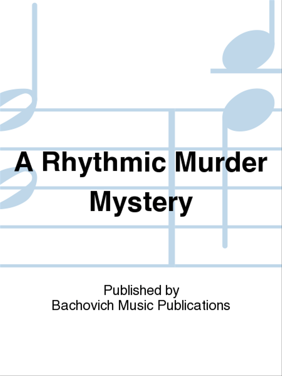 A Rhythmic Murder Mystery DVD scores gallery preview page 1