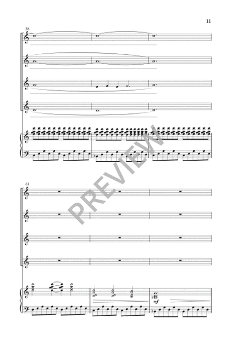 Days of Beauty (SSAA) SSAA scores gallery preview page 12