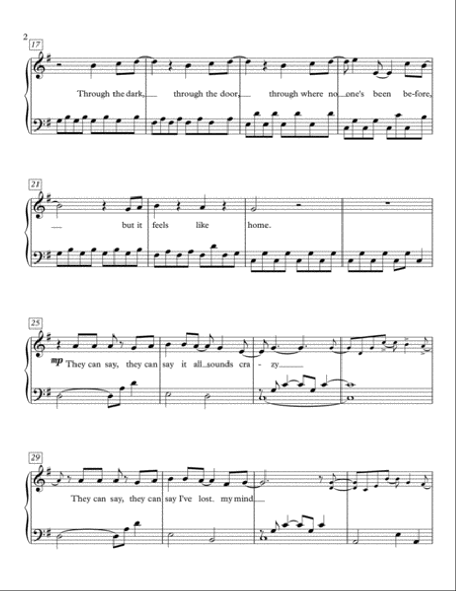A Million Dreams Voice scores gallery preview page 2