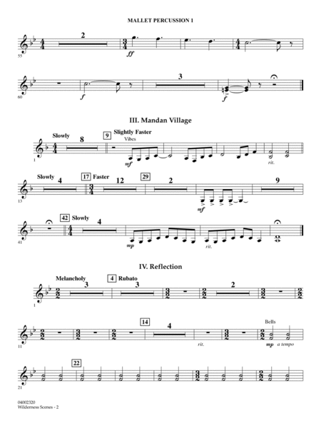 Wilderness Scenes (from The Journal Of Discovery) - Mallet Percussion 1