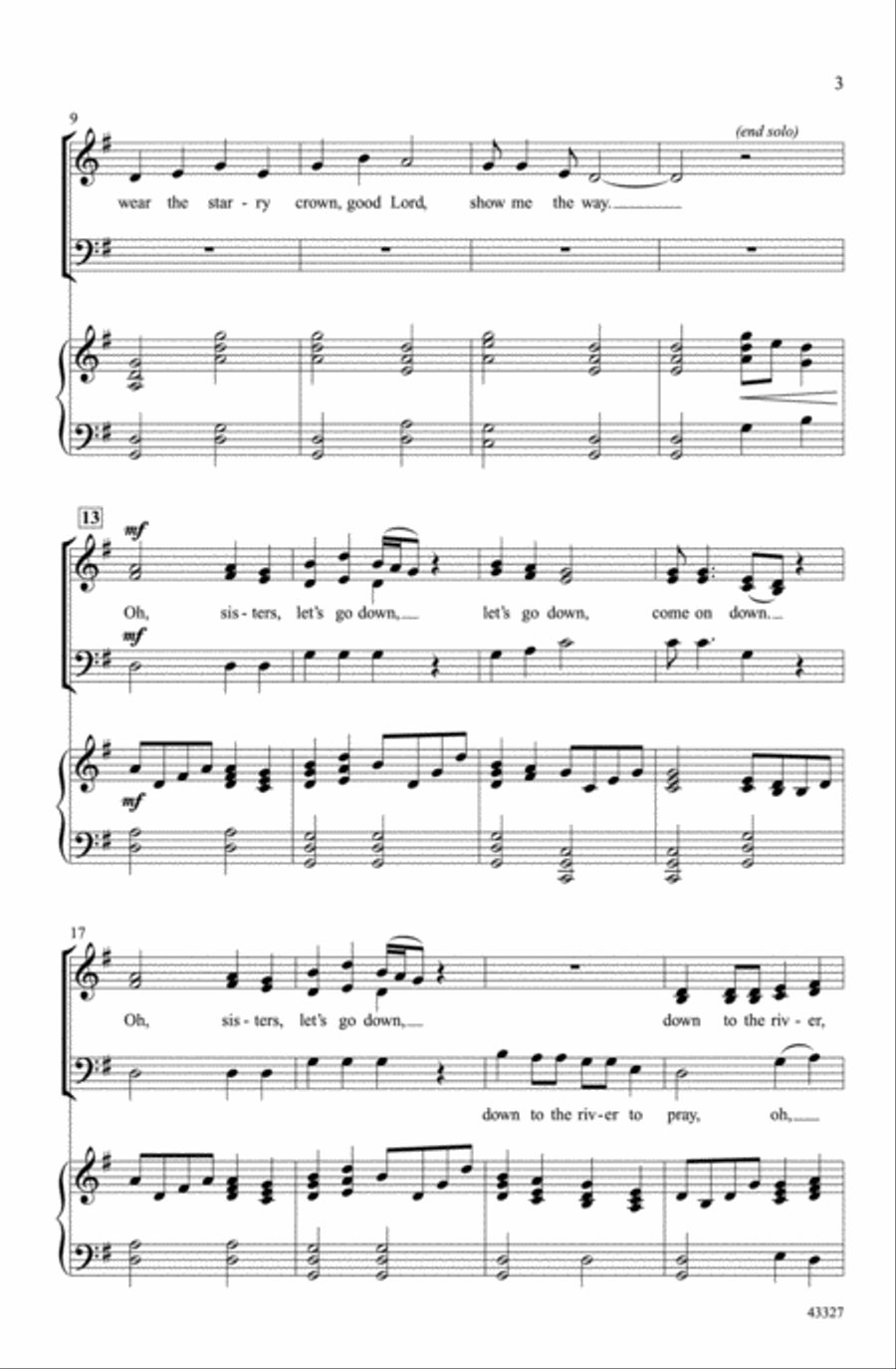 The River The River Choir scores gallery preview page 2