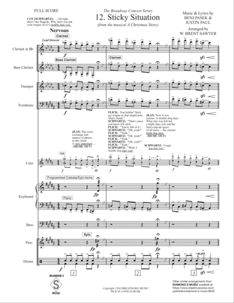 Sticky Situation Large Ensemble scores gallery preview page 3