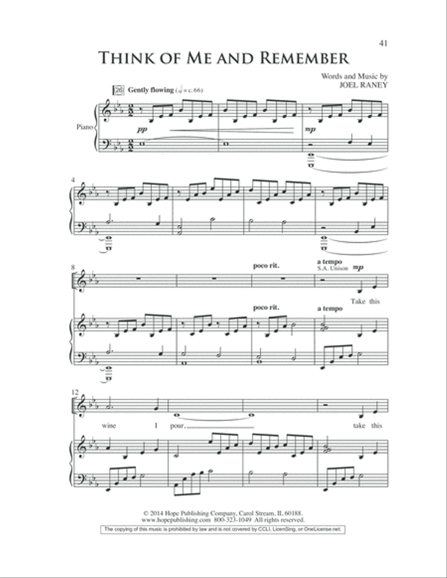 The Seven Last Days The Seven Last Days 4-Part scores gallery preview page 45
