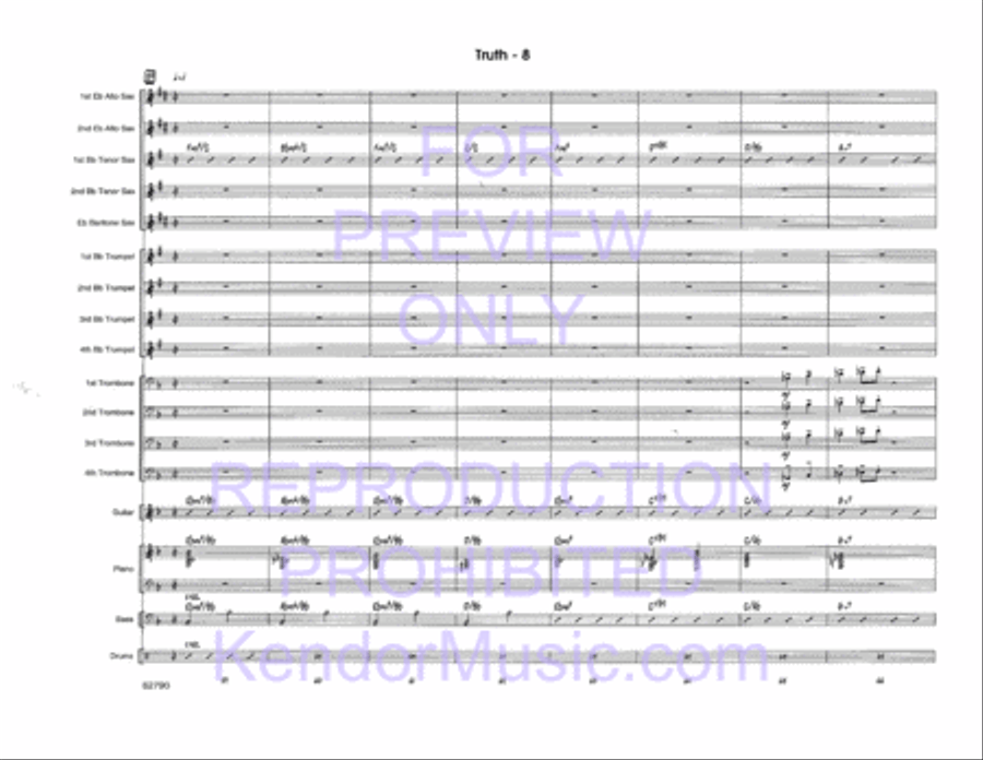Truth Truth Jazz Ensemble scores gallery preview page 9