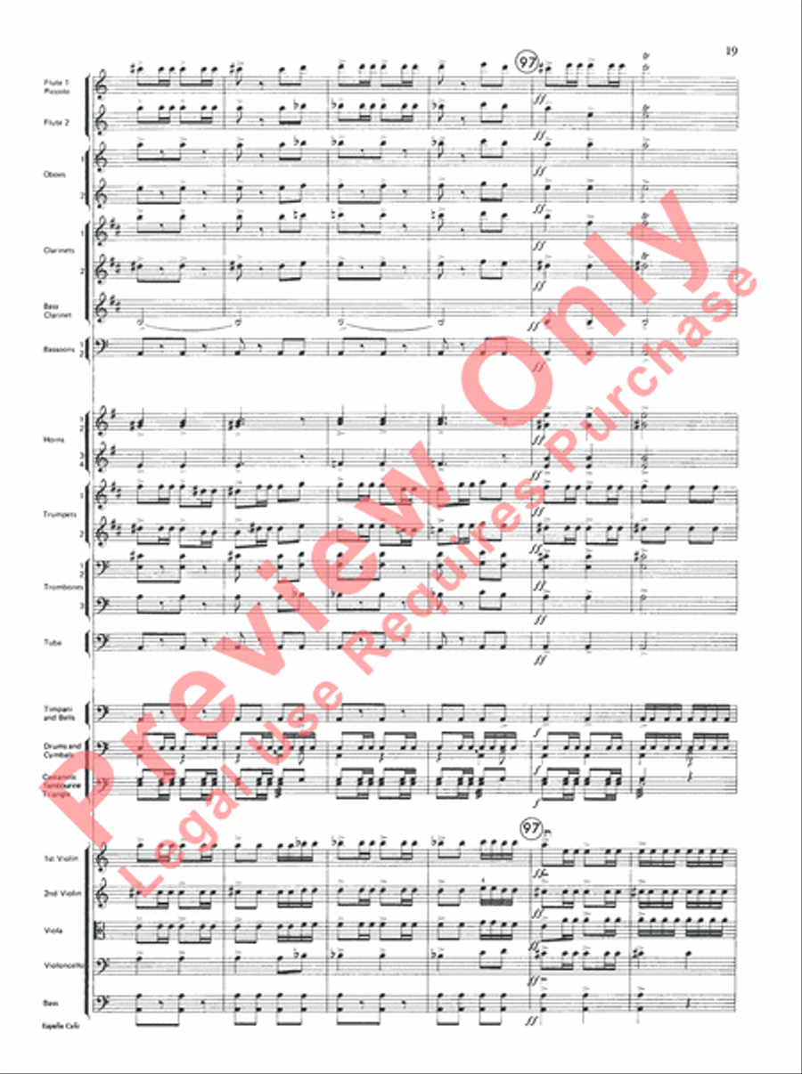 España Cañi Full Orchestra scores gallery preview page 20