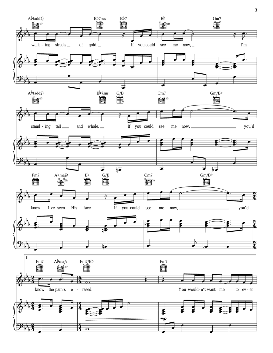 If You Could See Me Now Acoustic Guitar scores gallery preview page 3