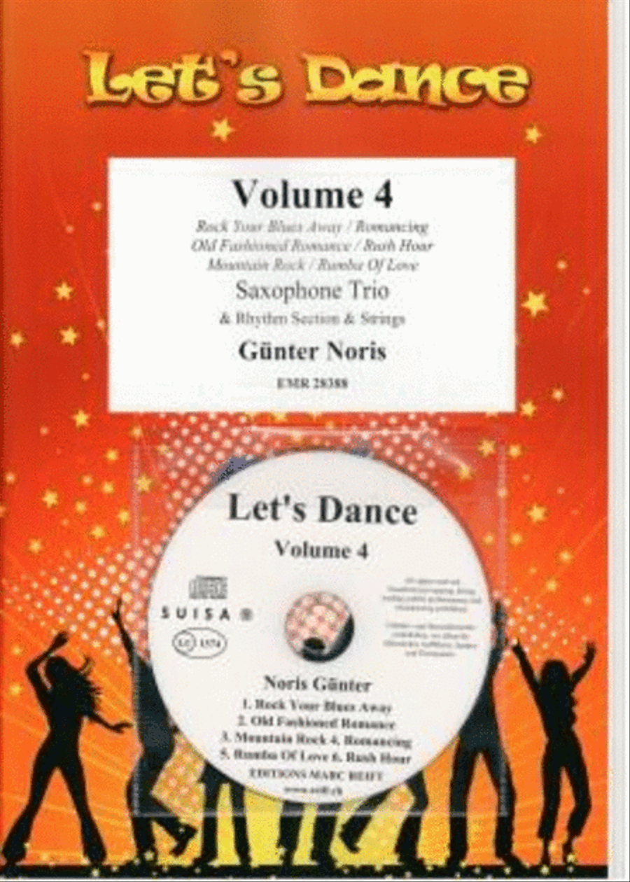Let's Dance Volume 4 Saxophone Ensemble scores gallery preview page 1