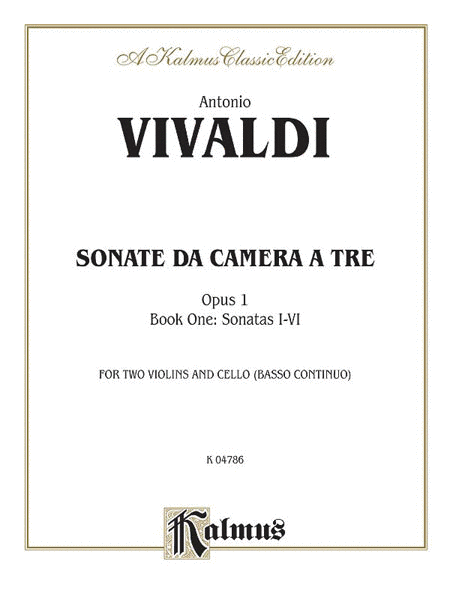 Sonatas da Camera a Tre, Op. 1