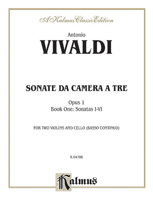 Book cover for Sonatas da Camera a Tre, Op. 1, Volume 1