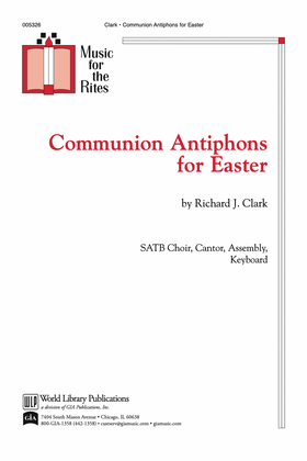 Book cover for Communion Antiphons for Easter