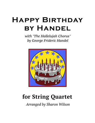 Happy Birthday by Handel (for String Quartet)