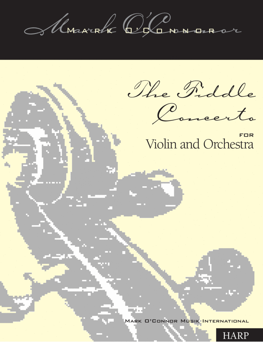The Fiddle Concerto (string parts – violin and symphony orchestra) Full Orchestra scores gallery preview page 1