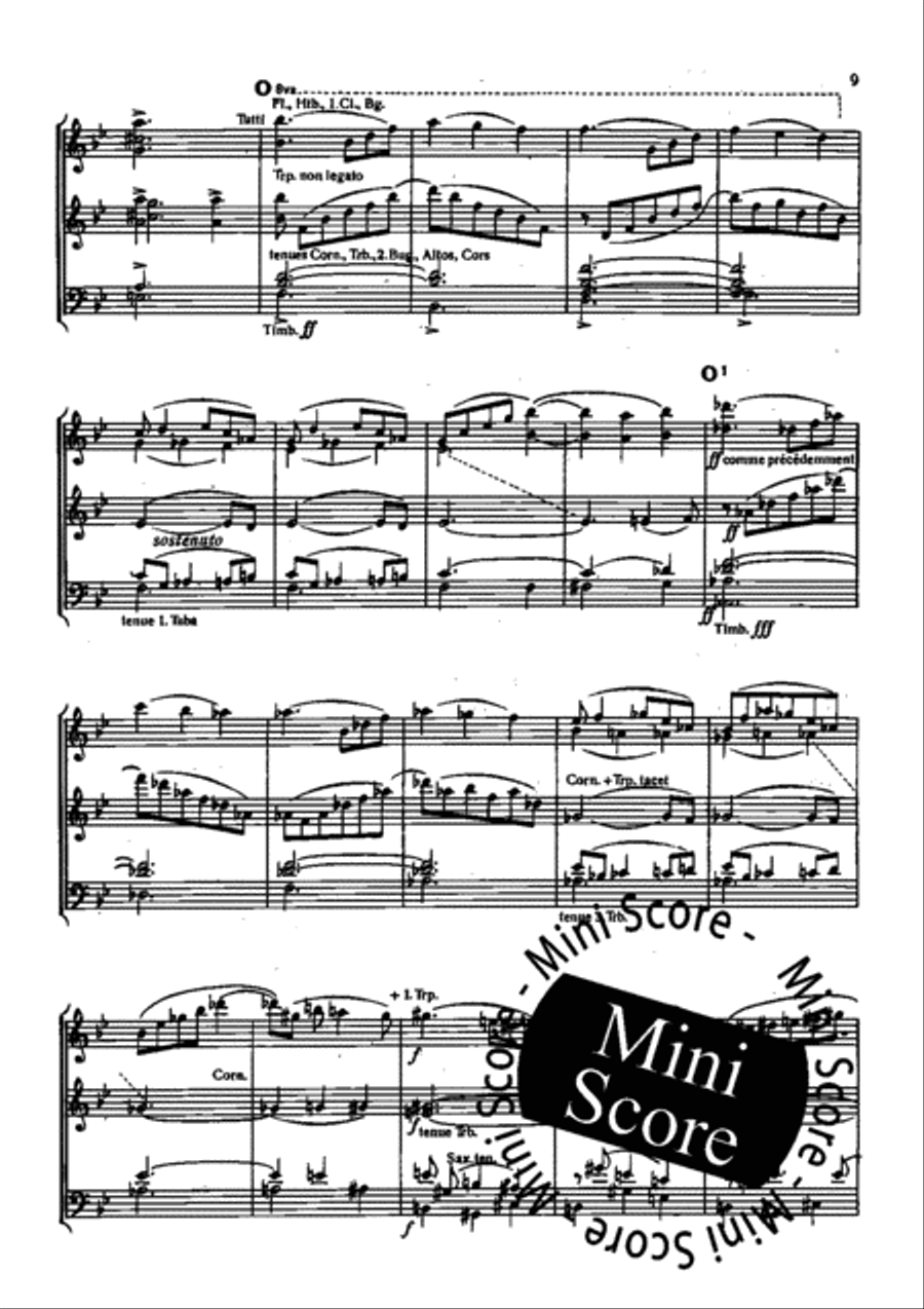 Psyche et Eros Psyche et Eros Concert Band scores gallery preview page 11