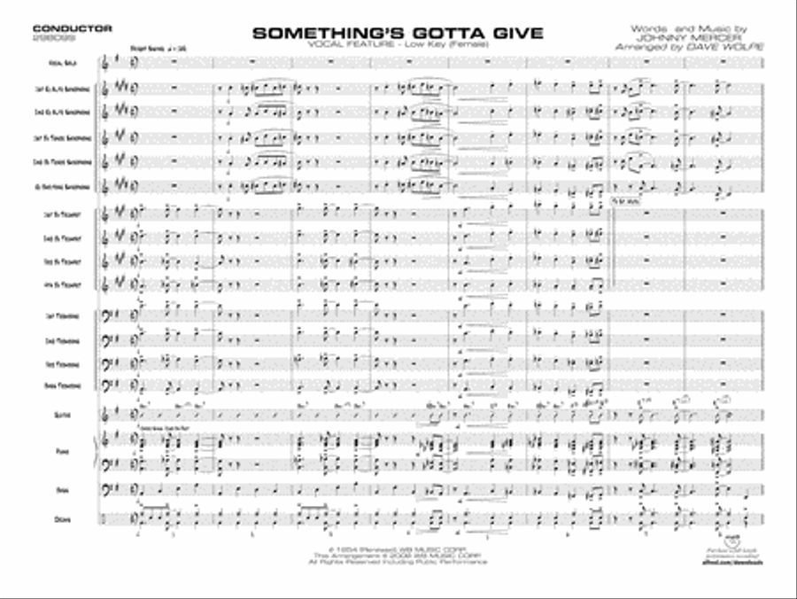 Something's Gotta Give Jazz Ensemble scores gallery preview page 4