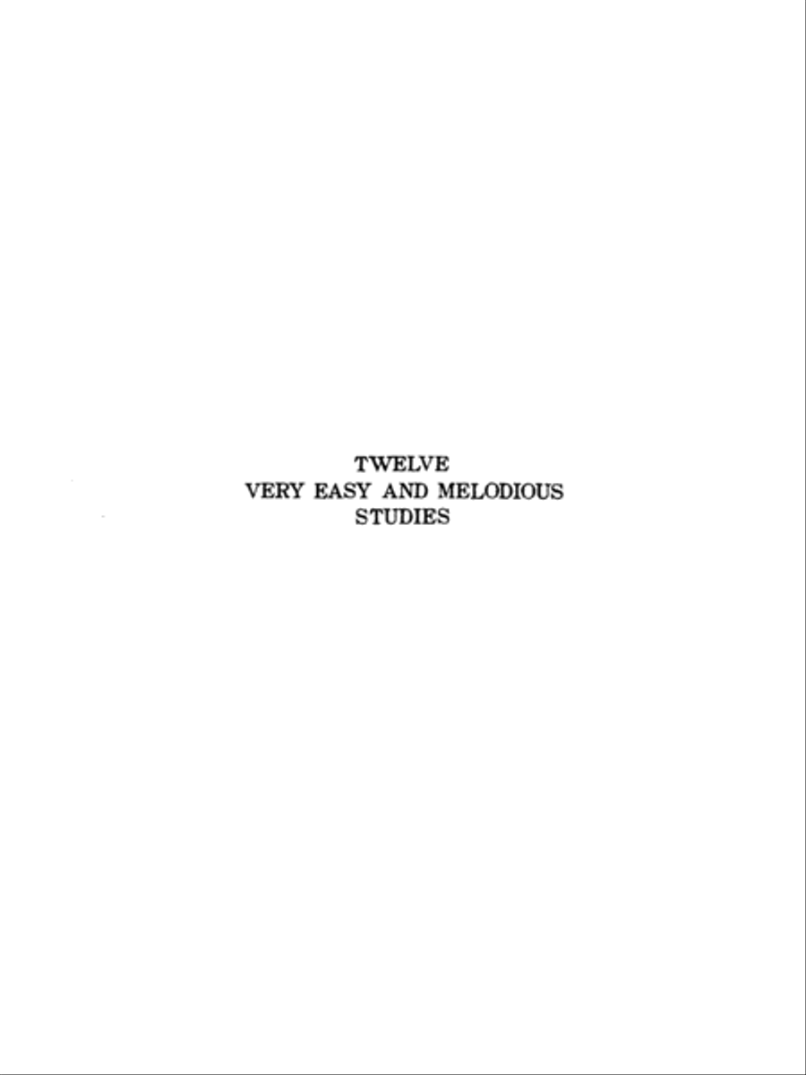 Twelve Very Easy and Melodious Studies, Op. 63 Piano Method scores gallery preview page 4