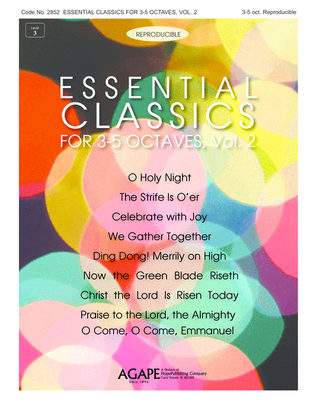 Book cover for Essential Classics for 3-5 Octaves, Vol. 2 (Reproducible)-Digital Download