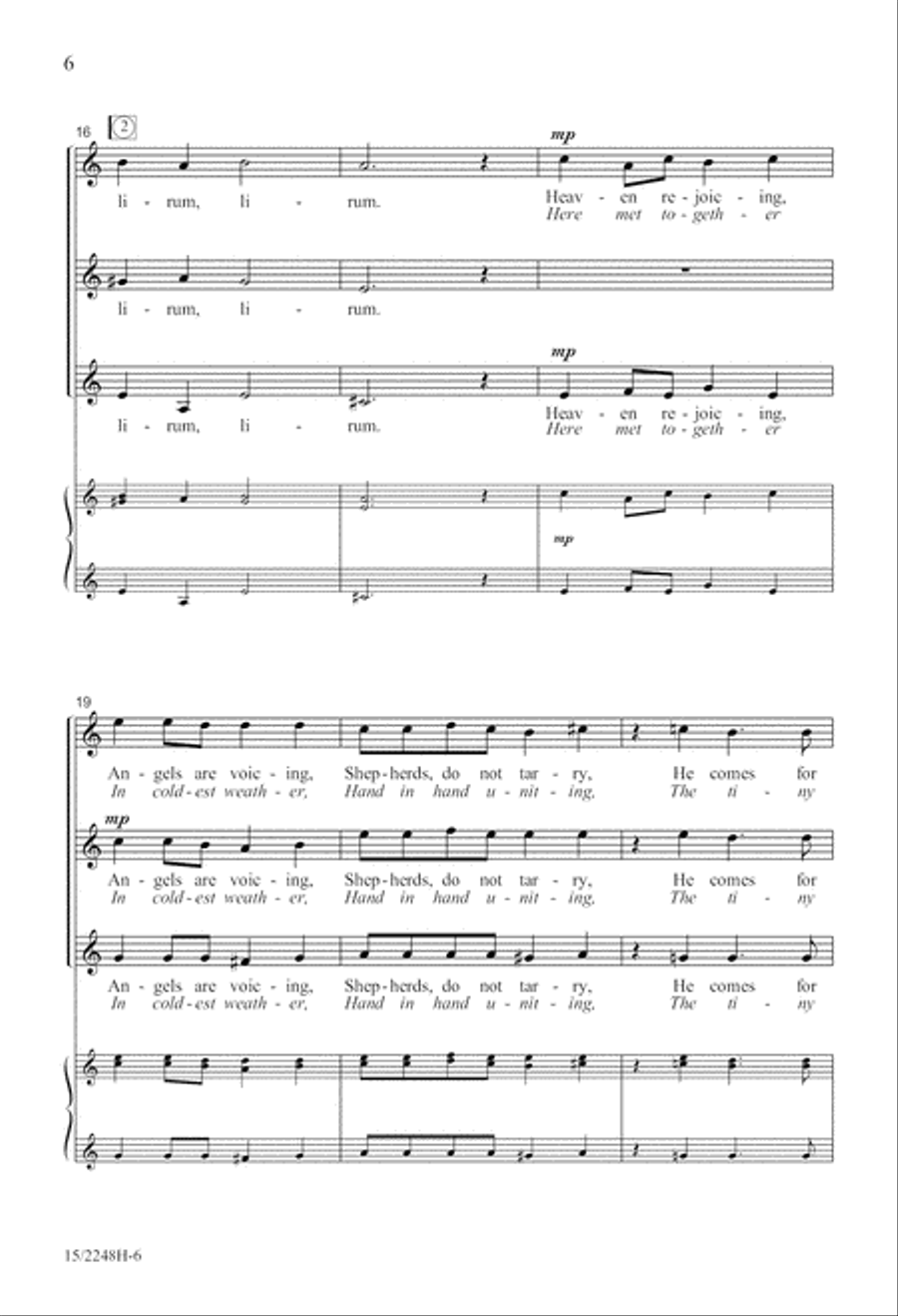 Lirum Lirum SSA scores gallery preview page 7