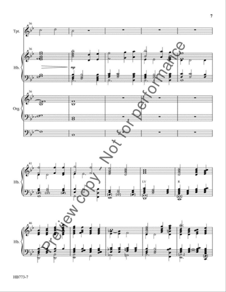 Crown Him With Many Crowns Score scores gallery preview page 8