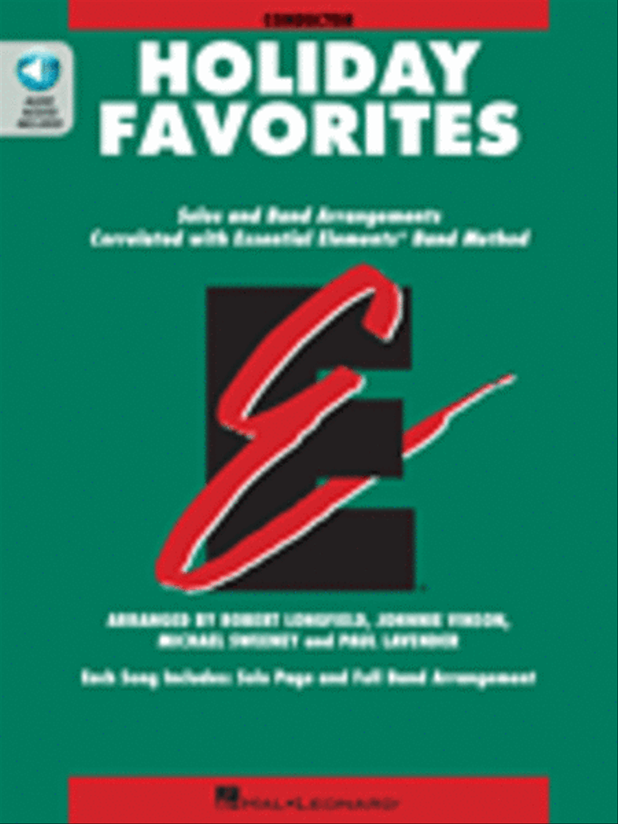 Essential Elements Holiday Favorites Concert Band Methods scores gallery preview page 1