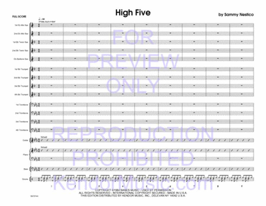 High Five (Full Score)