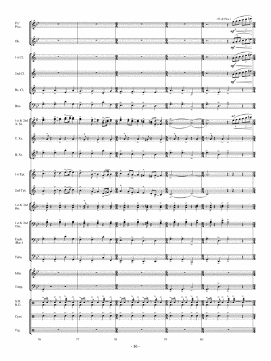 What Child Is This? Concert Band scores gallery preview page 15