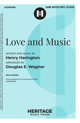 Book cover for Love and Music