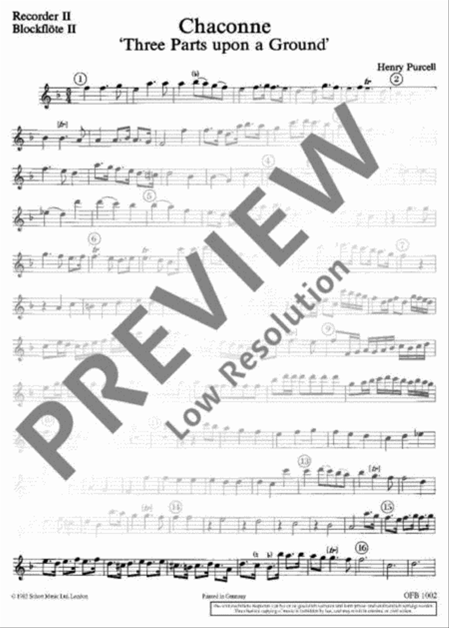 3 Parts upon a Ground Bassoon scores gallery preview page 20