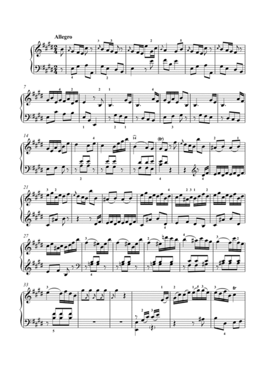 Haydn-Piano Sonata in F major,Hob.XVI.47(Piano solo) image number null