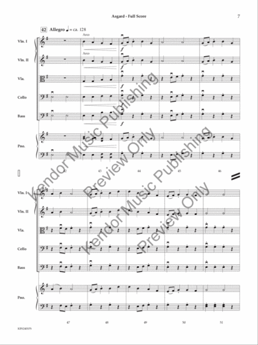 Asgard String Orchestra scores gallery preview page 8