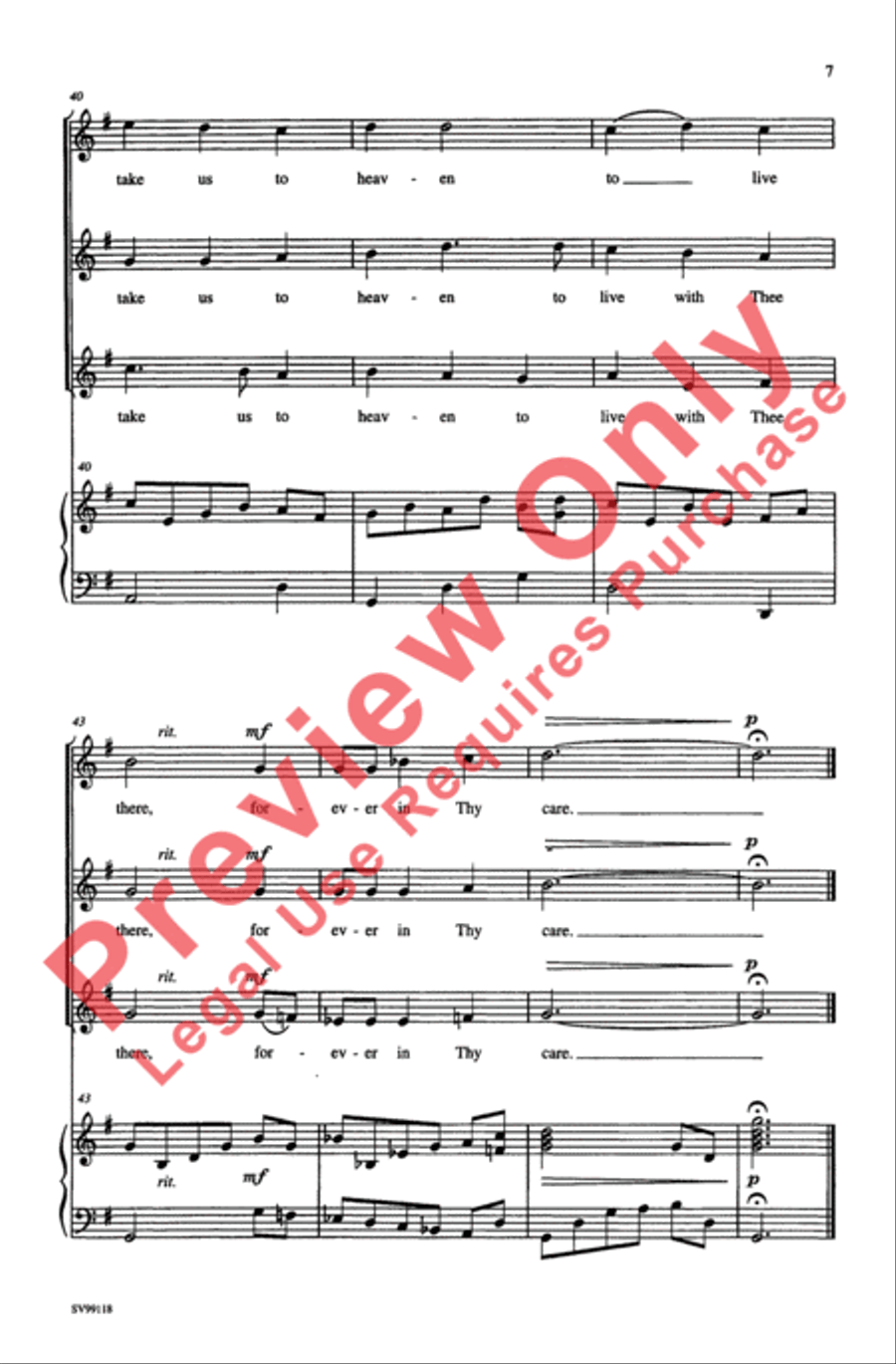 Away in a Manger 2-Part scores gallery preview page 7