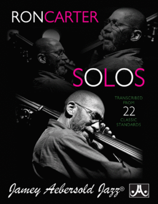 Book cover for Ron Carter Bass Solos
