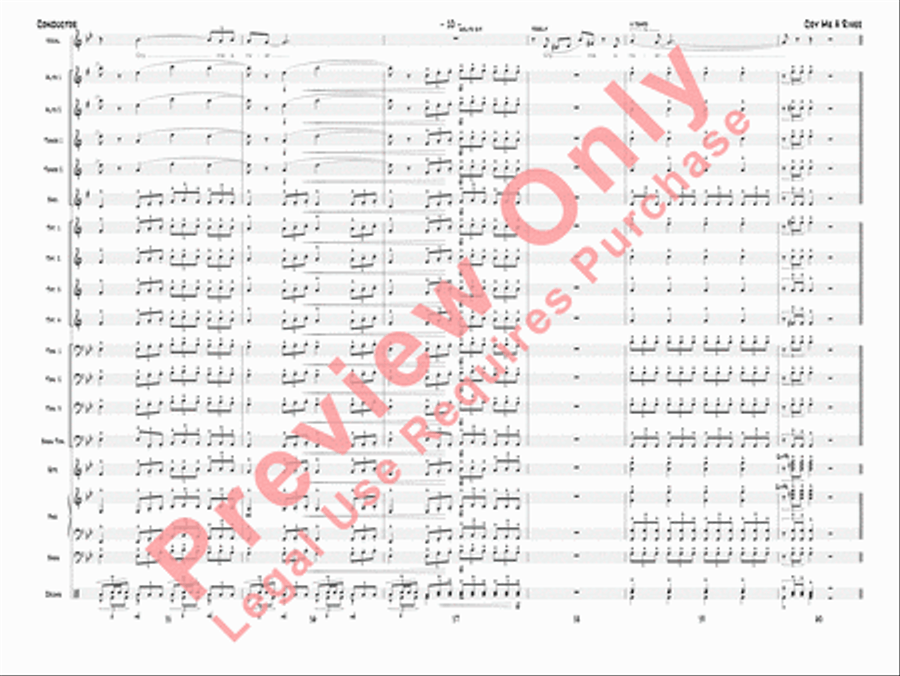 Cry Me a River Jazz Ensemble scores gallery preview page 13