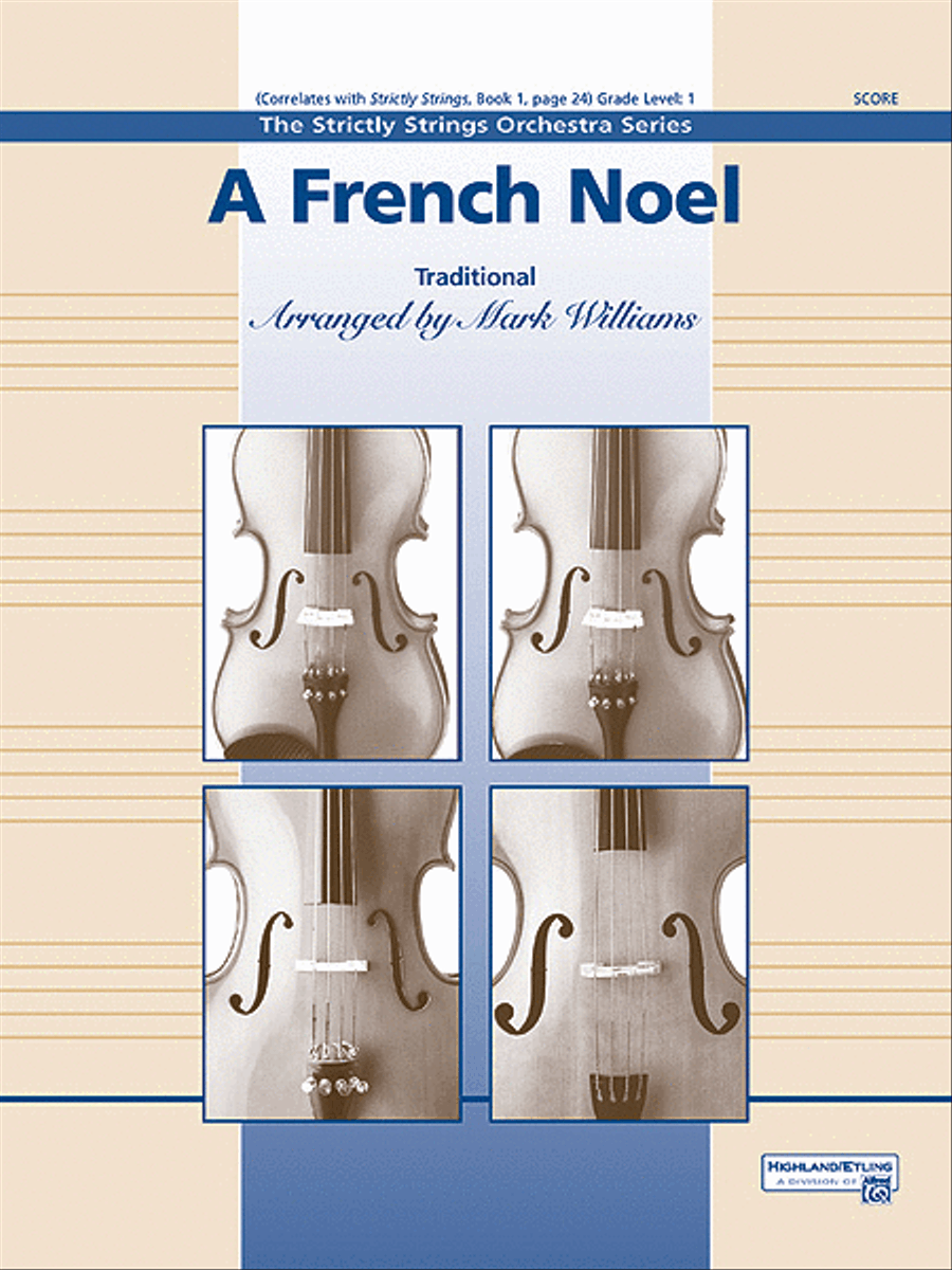 A French Noel String Orchestra scores gallery preview page 1