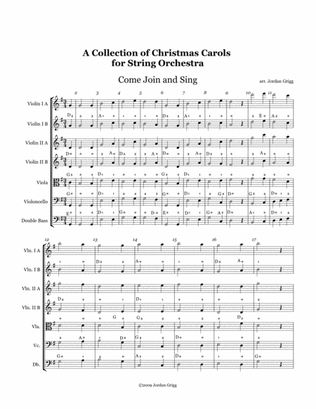 A Collection of Christmas Carols for String Orchestra