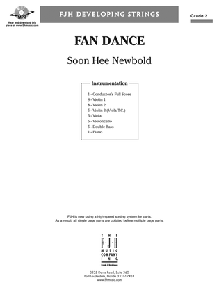 Fan Dance: Score