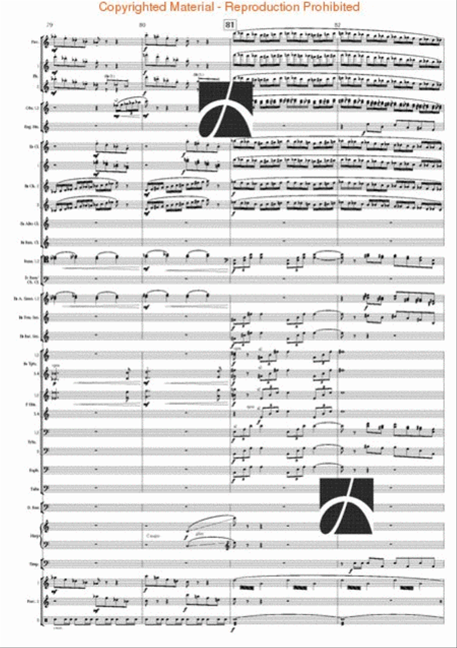 Aquarium Concert Band scores gallery preview page 15