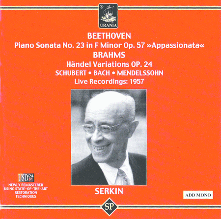 Sonata; Handel Variations
