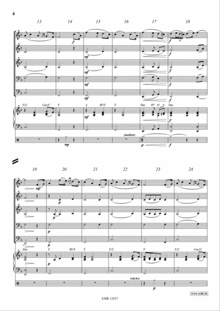 The Last Rose Of Summer The Last Rose Of Summer Woodwind Quintet scores gallery preview page 4