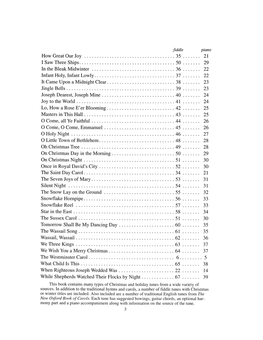 A Fiddling Christmas Violin scores gallery preview page 4