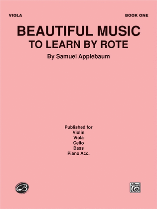 Beautiful Music to Learn by Rote, Book 1