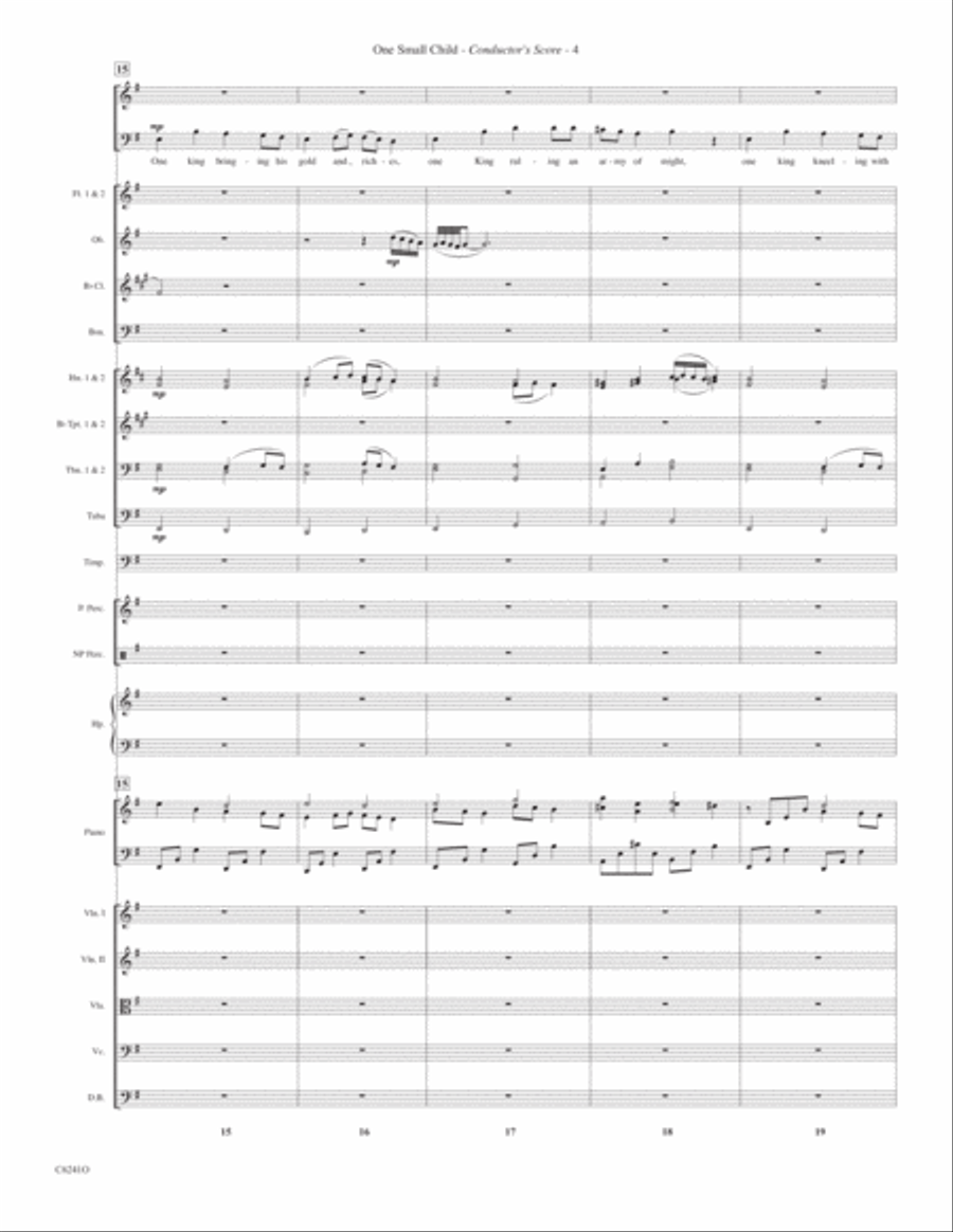 One Small Child Choir scores gallery preview page 5