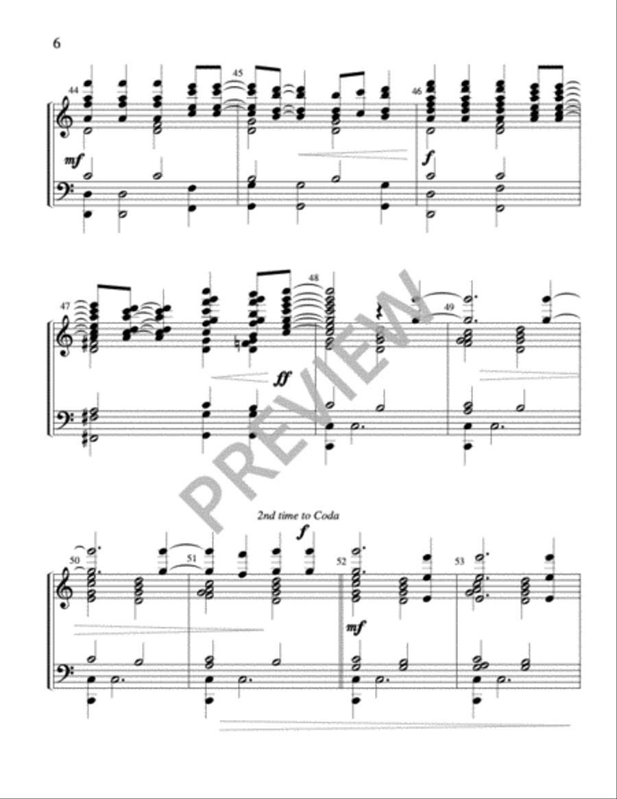 On That Holy Mountain Handbell Parts Choir scores gallery preview page 10