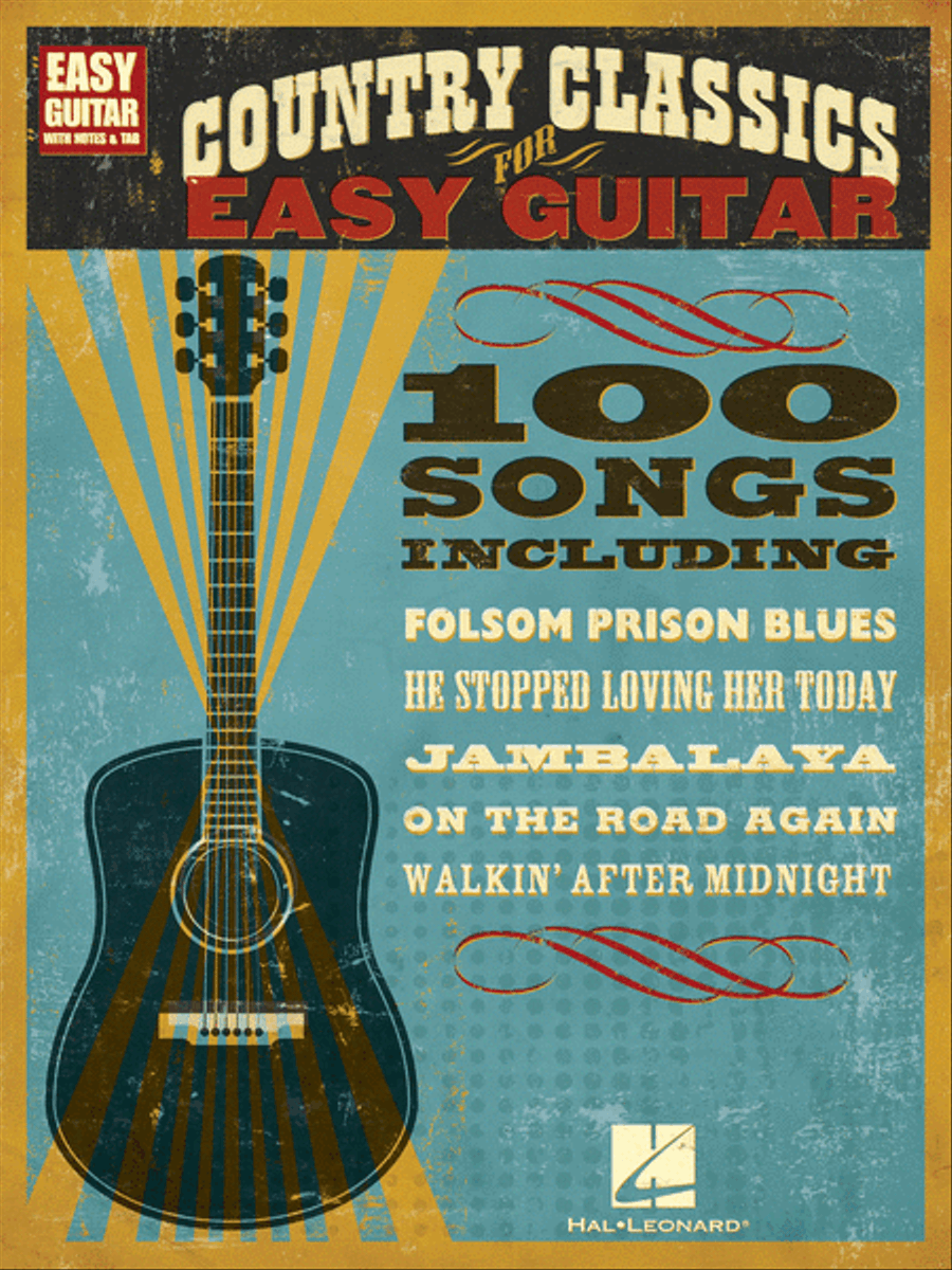 Country Classics for Easy Guitar Electric Guitar scores gallery preview page 1