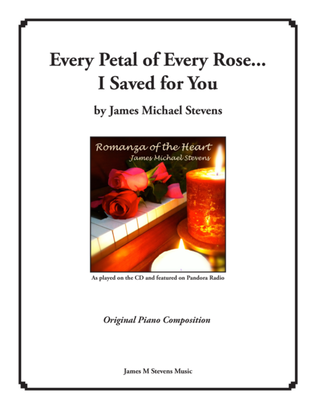 Book cover for Every Petal of Every Rose I Saved for You