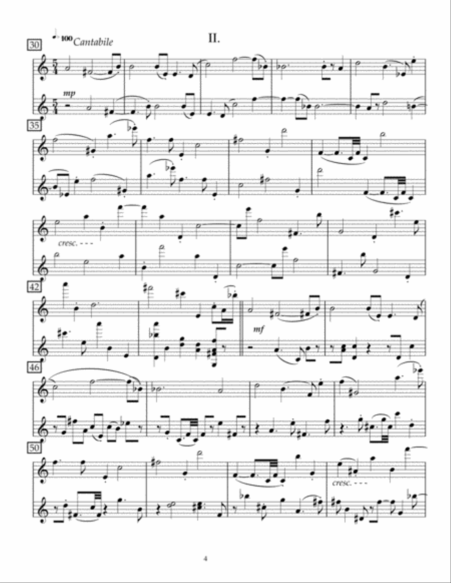 [Greenbaum] Venerable Canons Flute scores gallery preview page 6